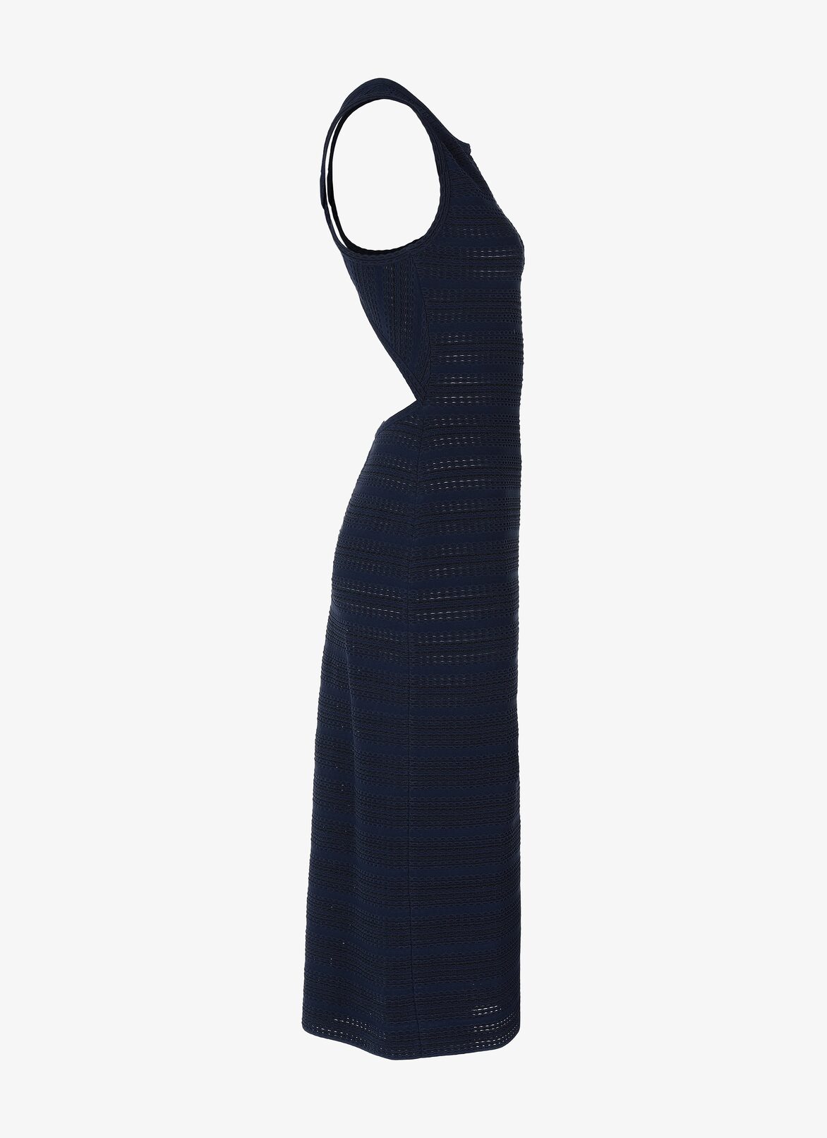 SLEEVELESS DRESS BROCART NIGHT ALAÏA SLEEVELESS DRESS BROCART NIGHT BLU NOTTE
